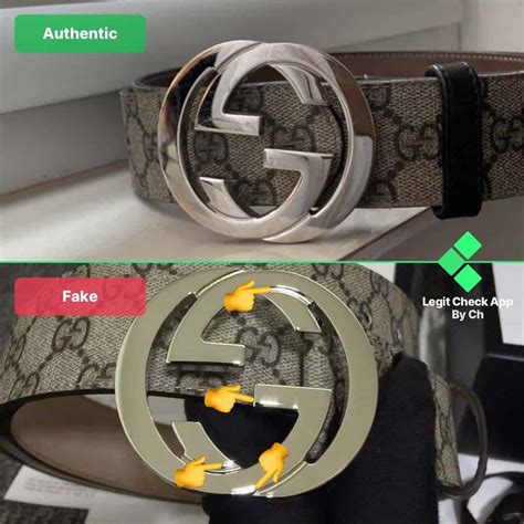 gucci snake belt real vs fake|how to identify gucci belt.